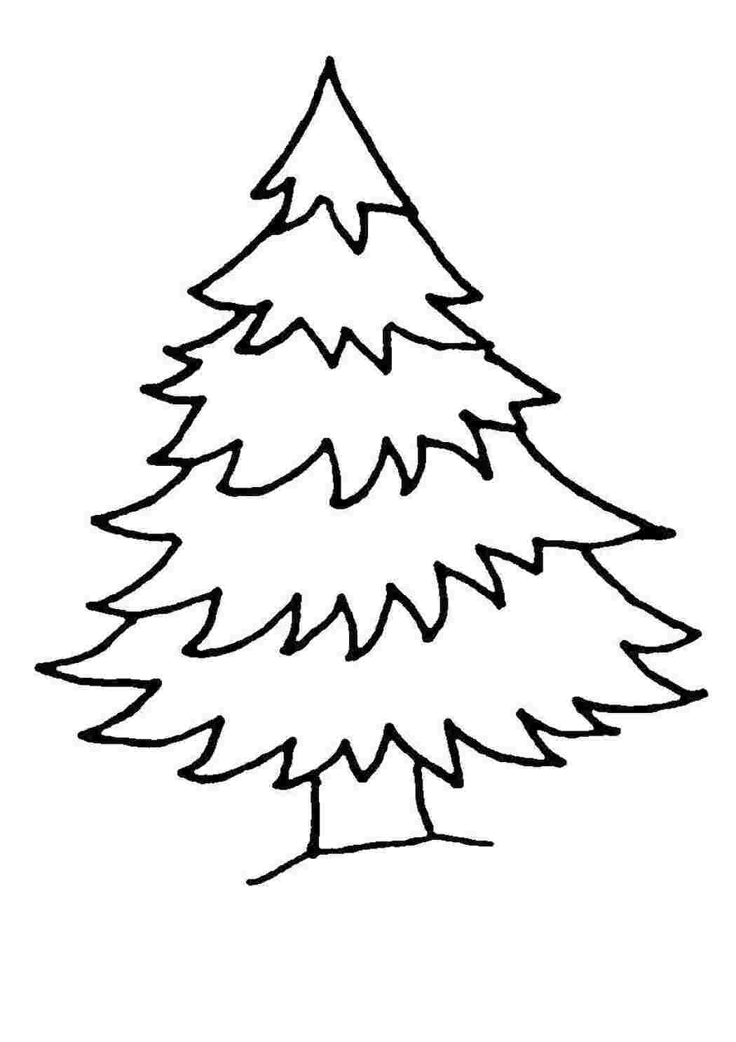 Раскраска Ялинка