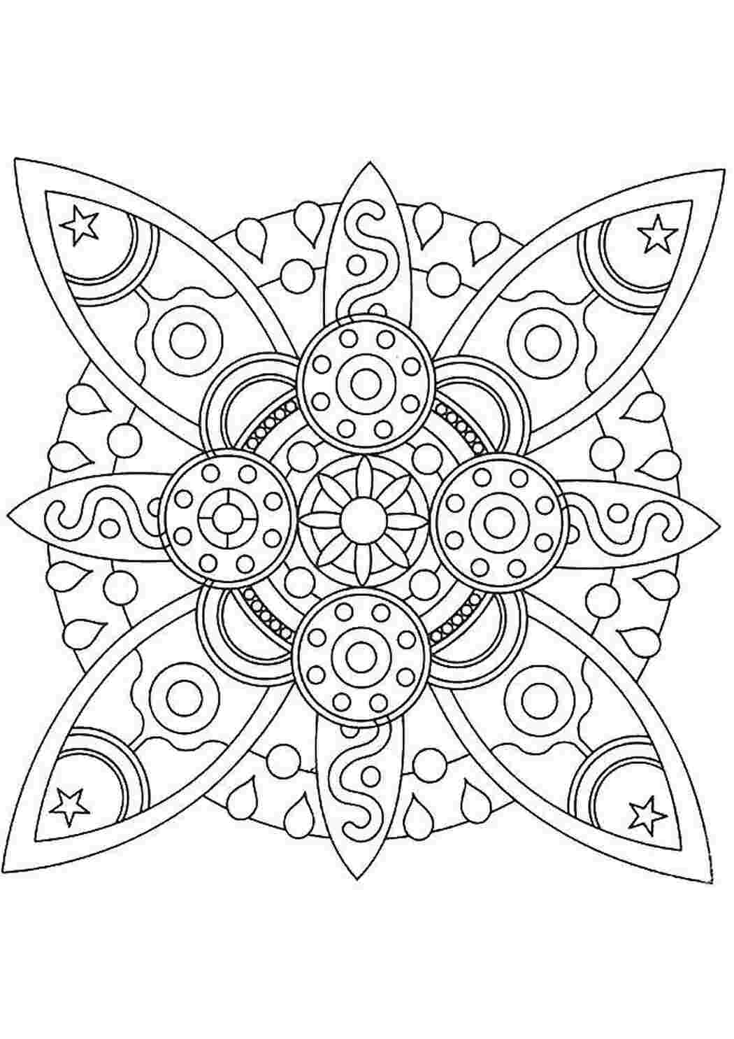 Раскраска Візерунок