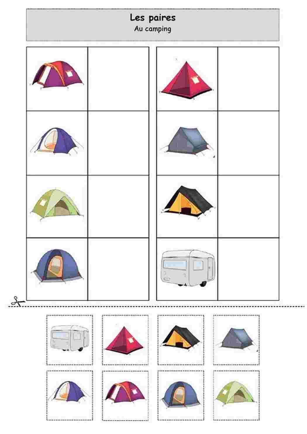 Раскраска Картки які потрібно вирізати та дати дітям щоб вони знайшли пару