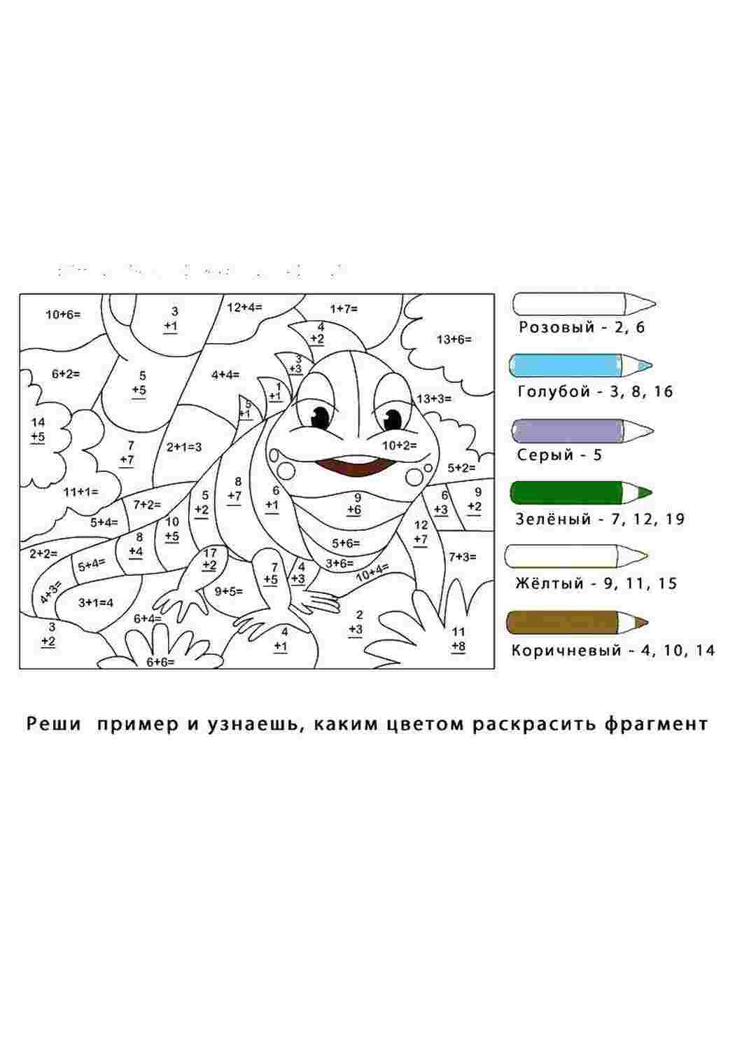 Раскраска Ящірка