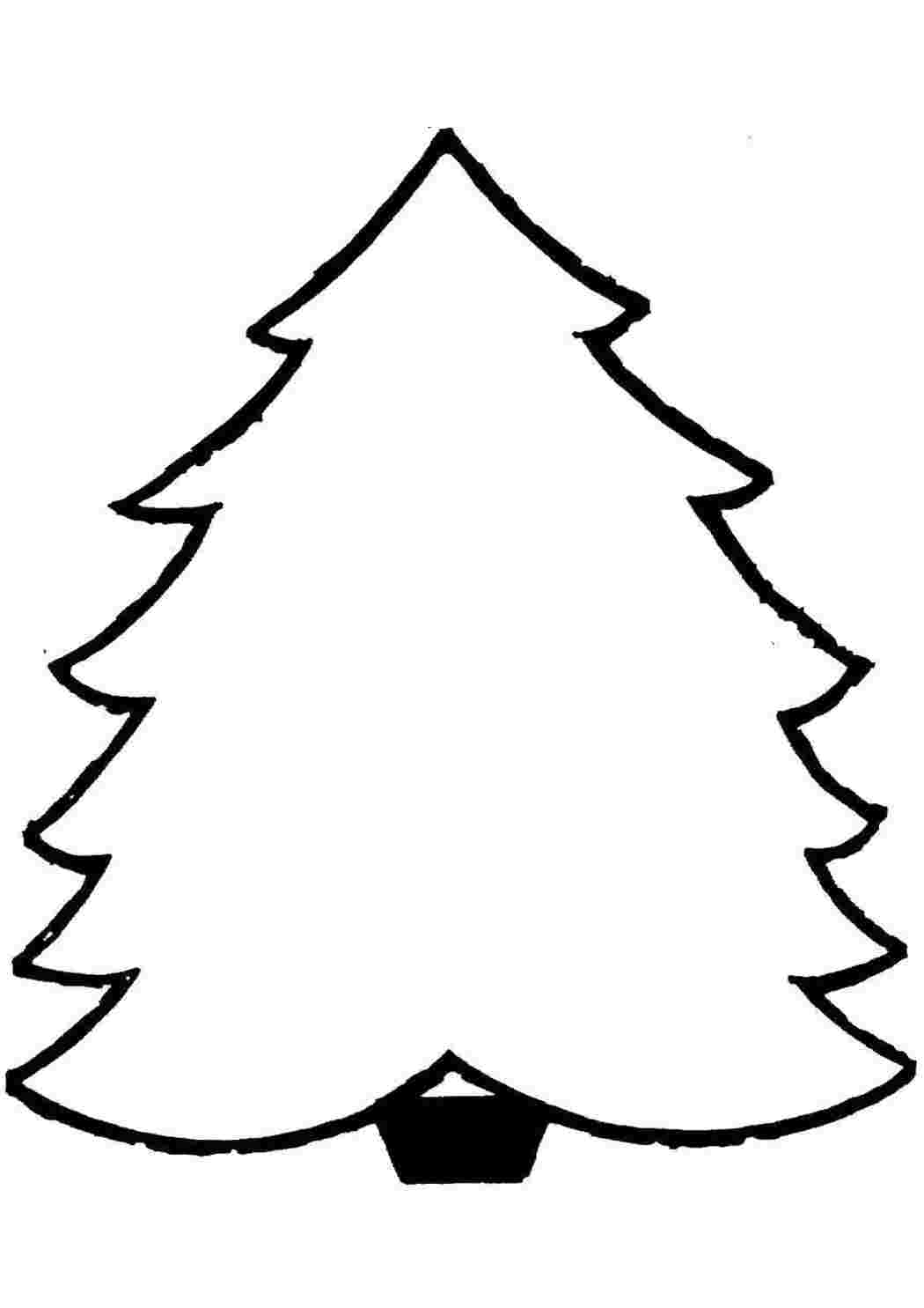 Раскраска Новорічна ялинка