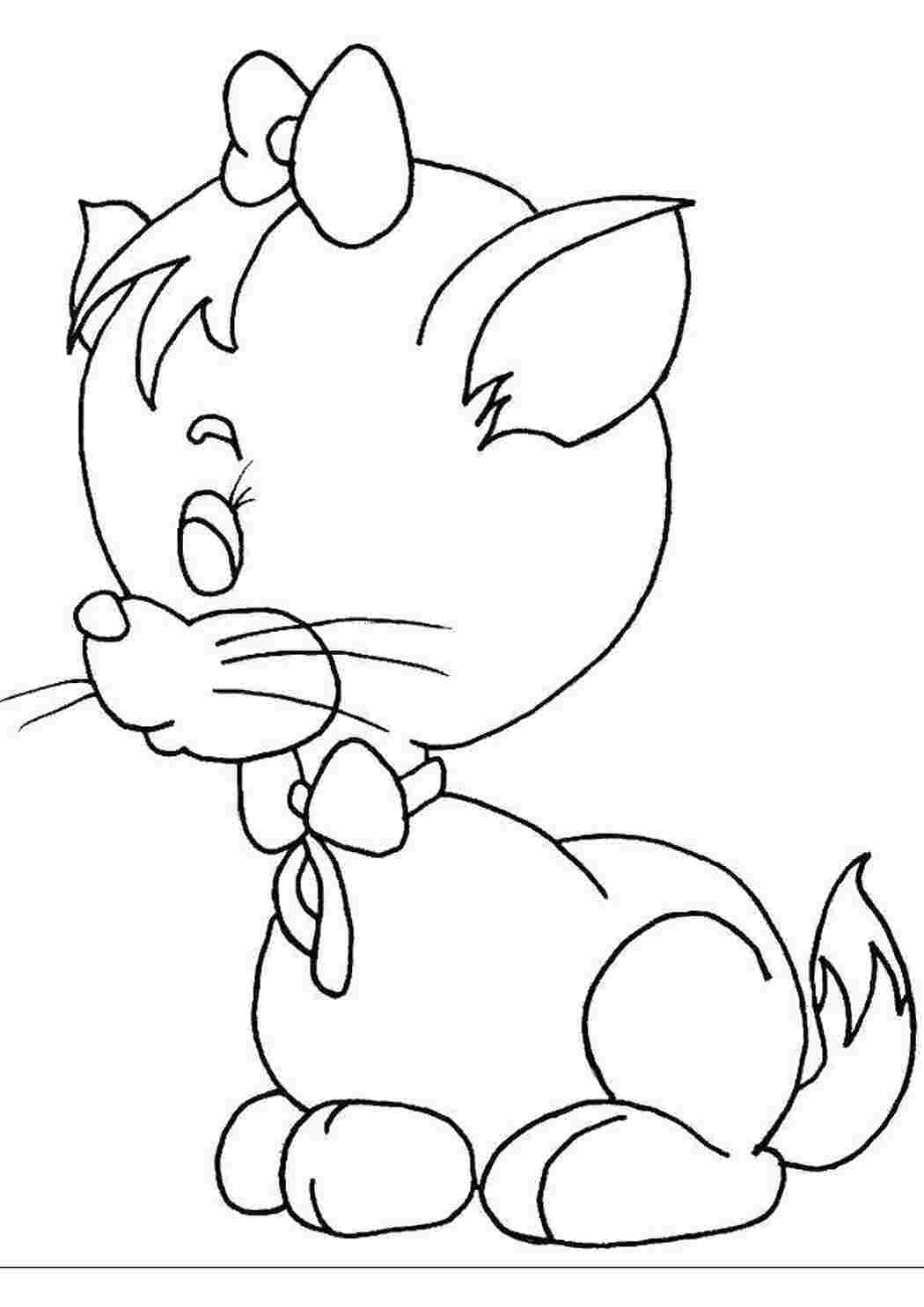 Раскраска Кошеня